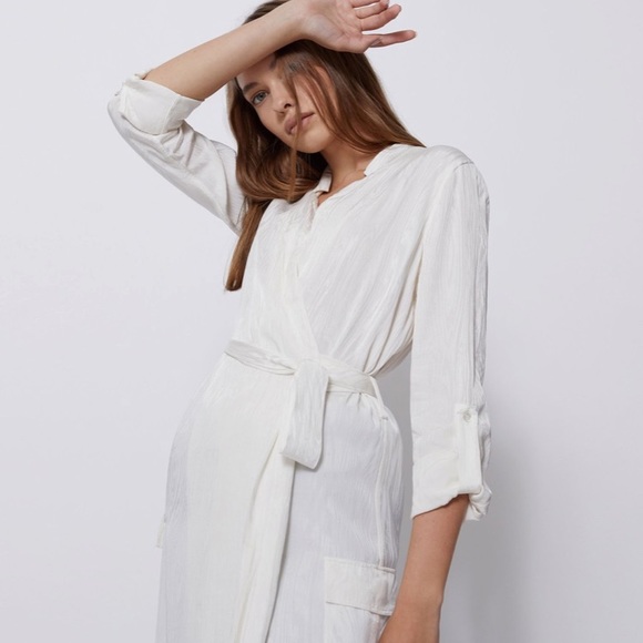 BLDWN THE SUNSET DRESS IN POWDER WHITE - Picture 4 of 5